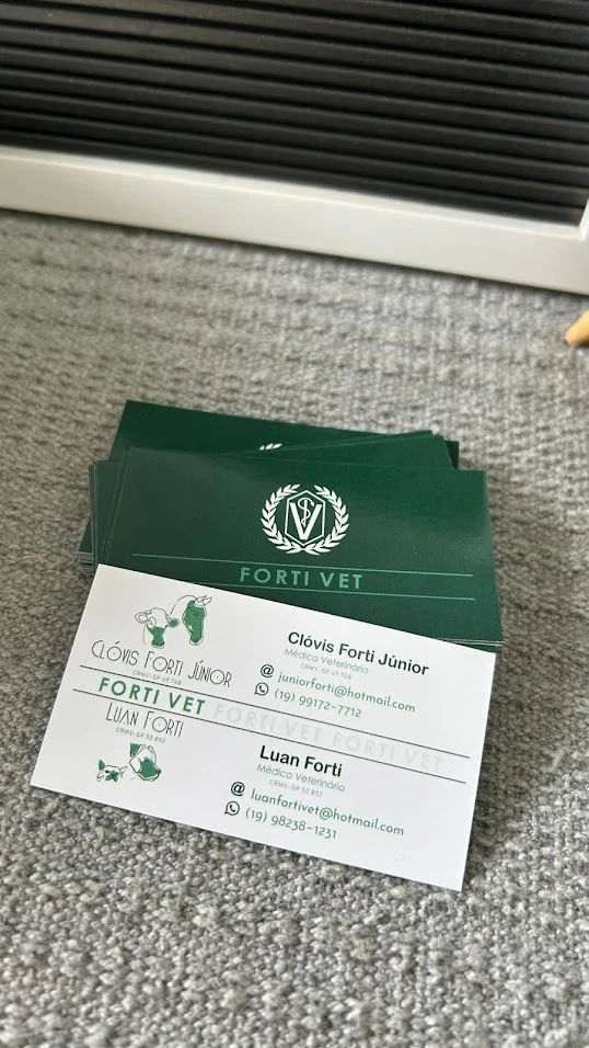 Cartão de Visita Verniz Total