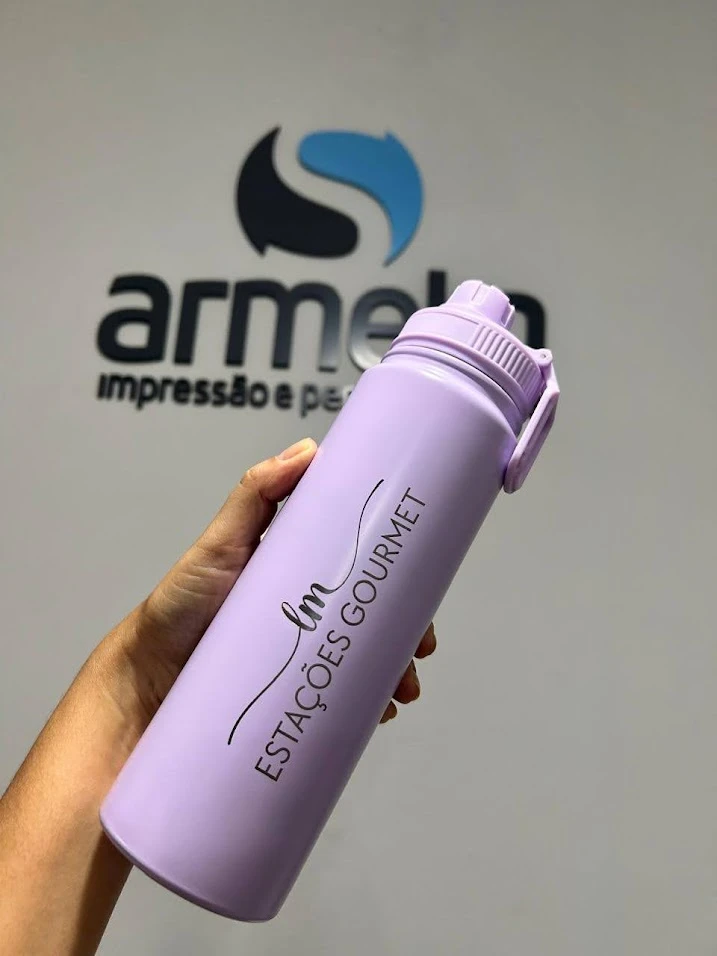 Garrafa Térmica 800ml Gravação Laser