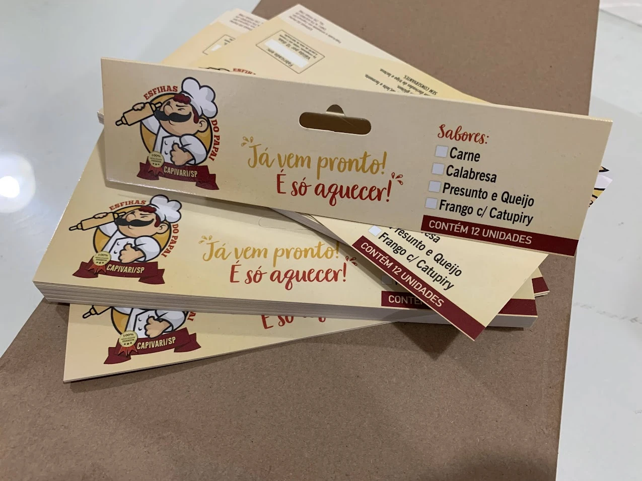 Lapela para Embalagem