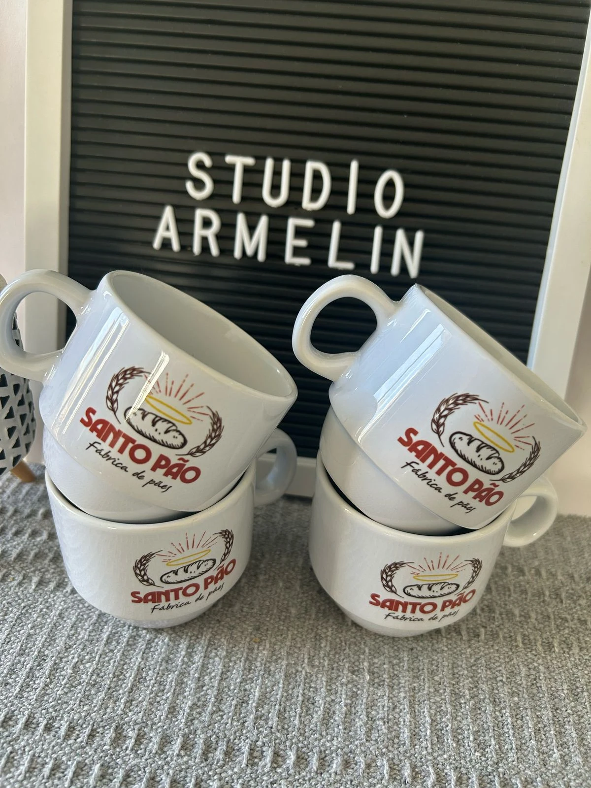 Xícara de Cerâmica c/ Logotipo Empresa