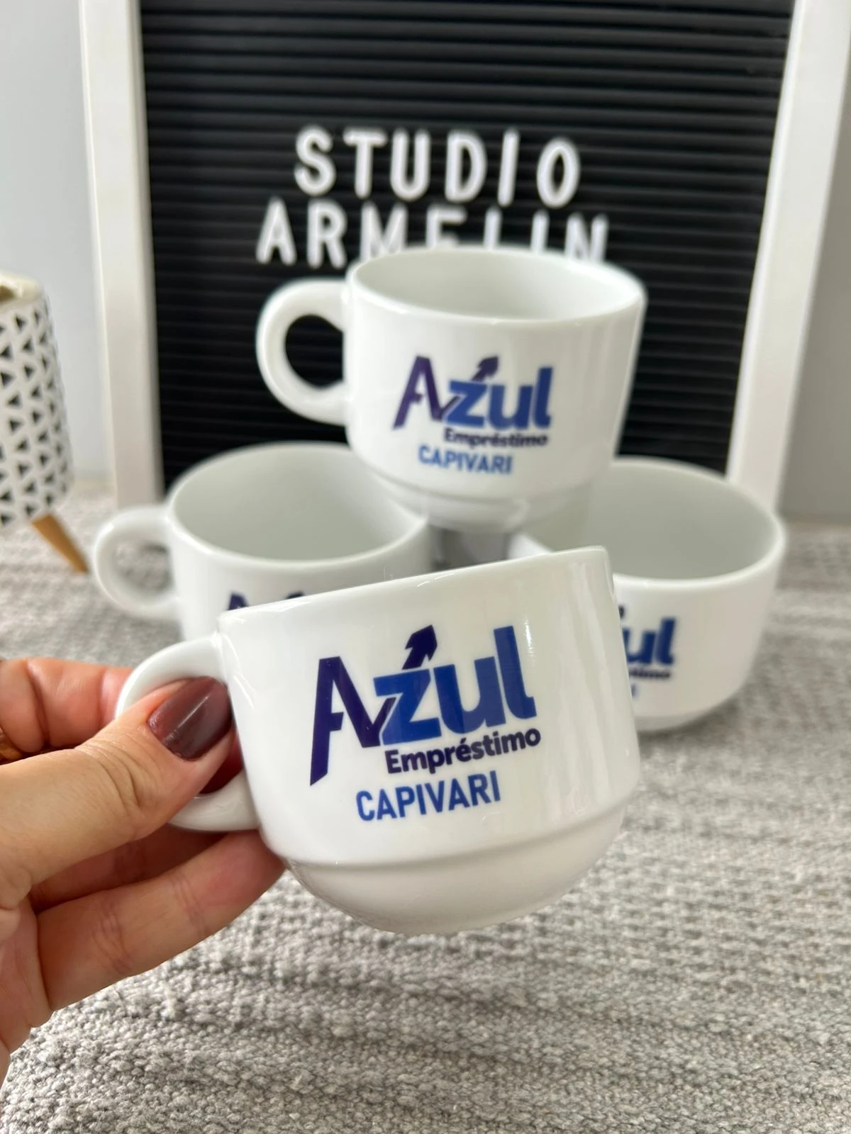 Xícara de Cerâmica c/ Logotipo Empresa