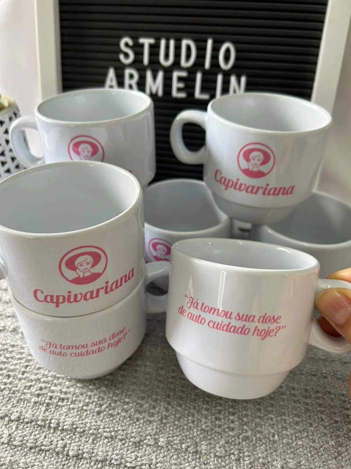 Xícara de Cerâmica c/ Logotipo Empresa