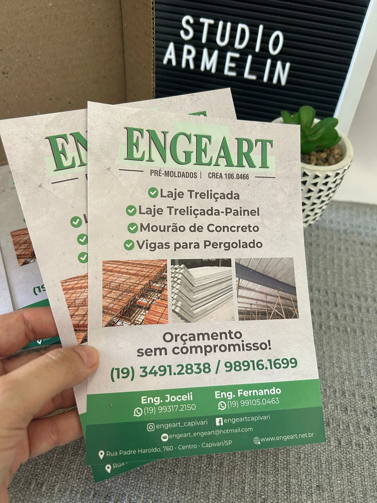 Panfleto Papel Couchê Brilho 14x20cm