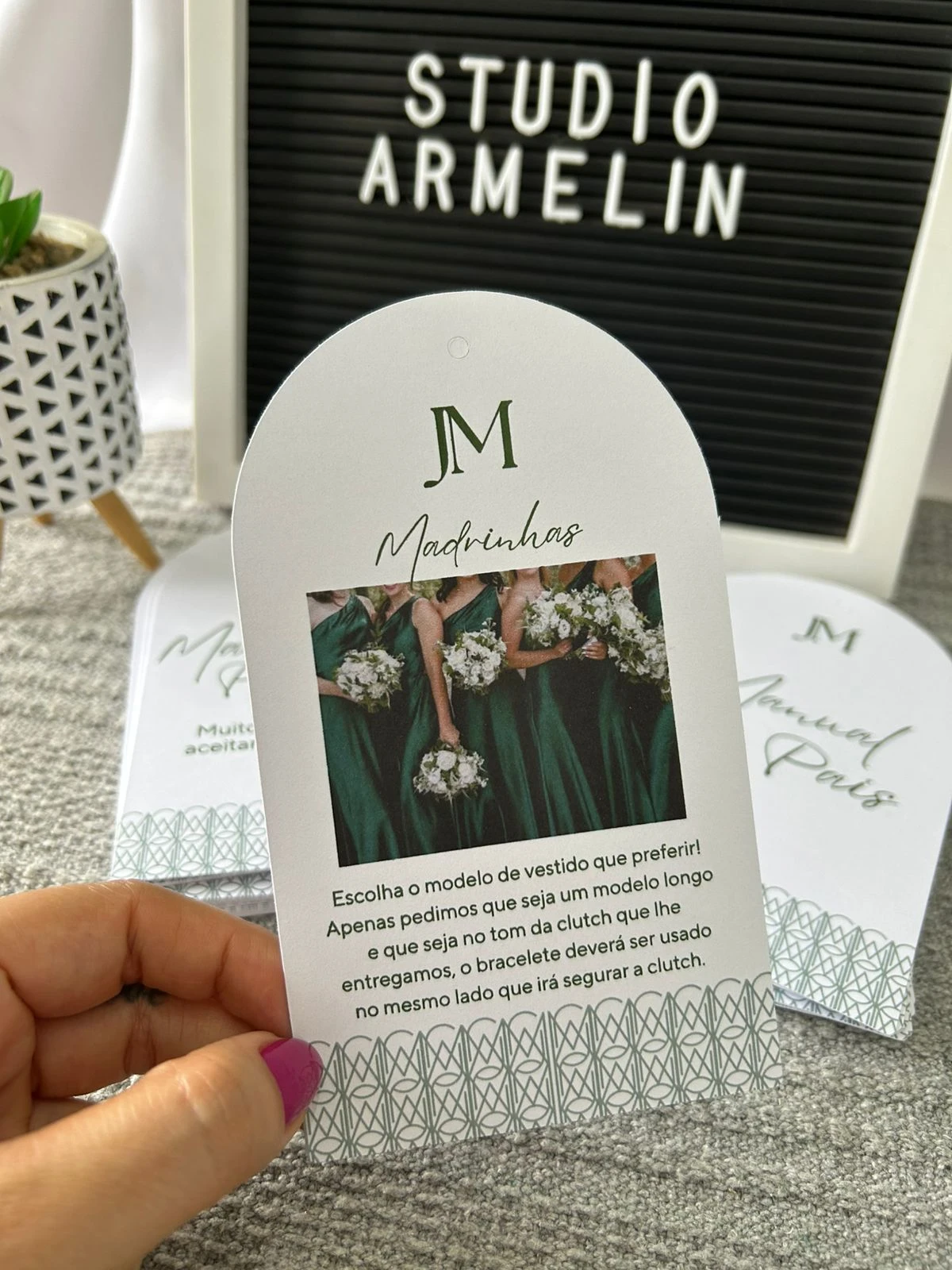 Cartão de Agradecimento