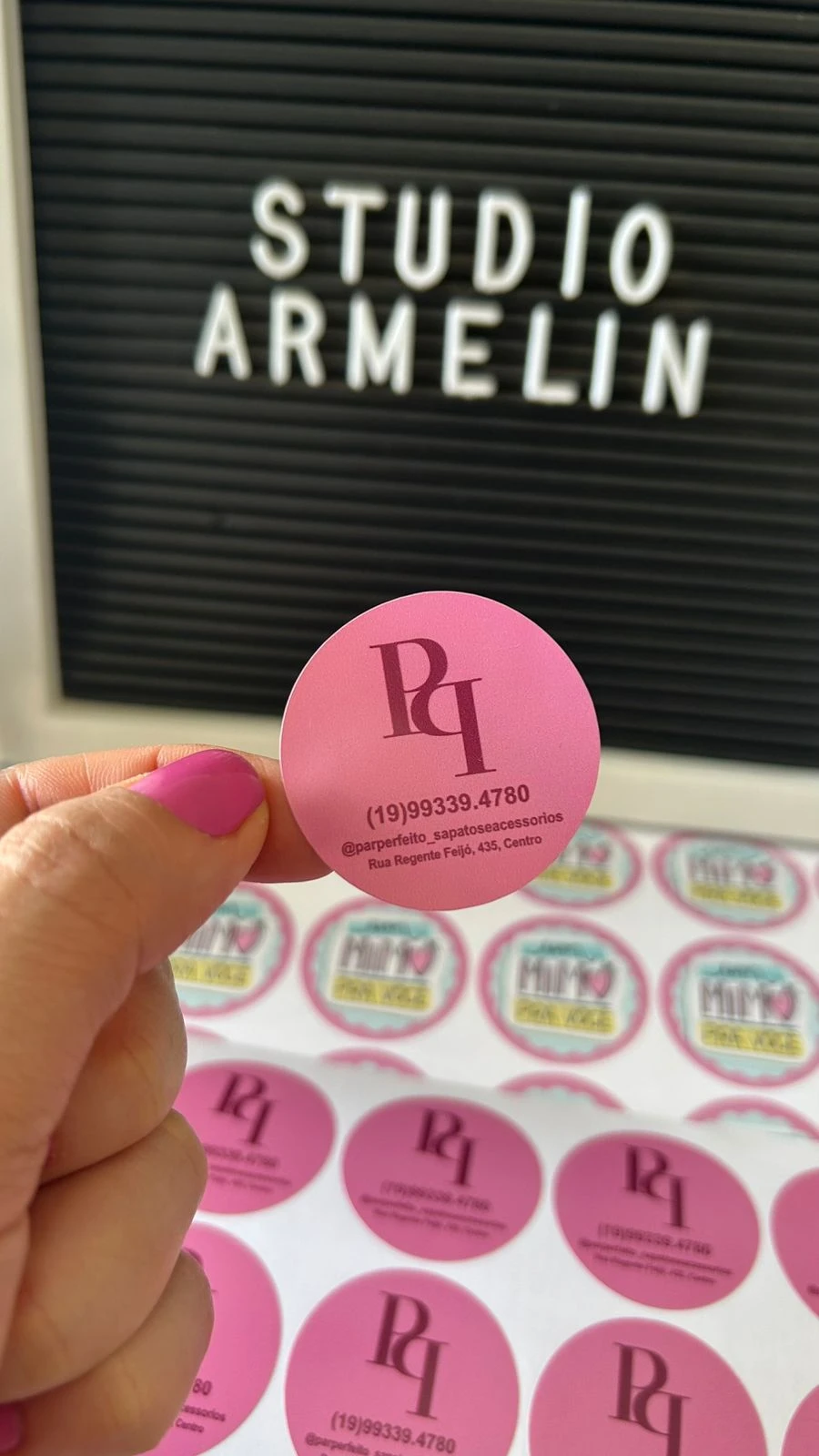 Adesivos em Vinil para Embalagem