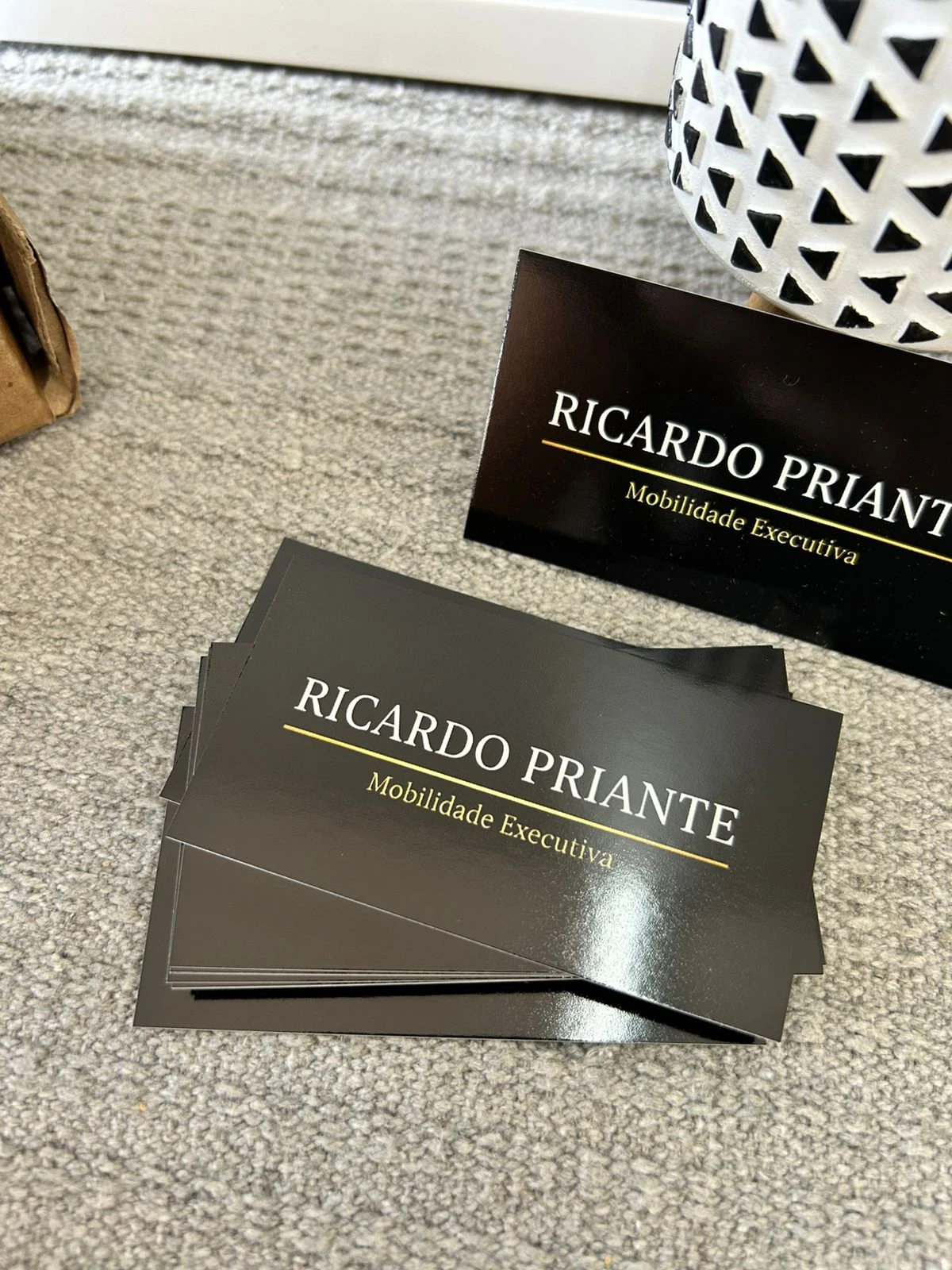 Cartão de Visita Verniz Total