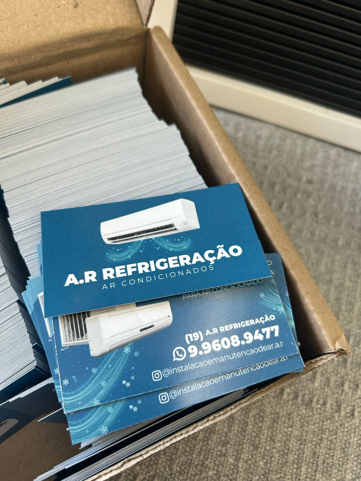 Cartão de Visita Verniz Total