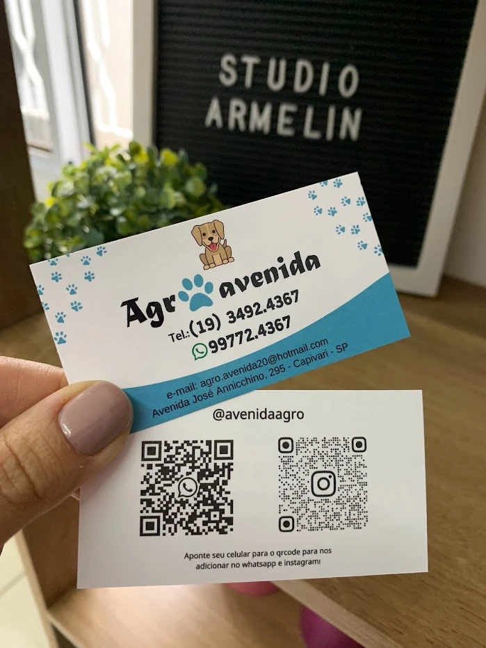 Cartão de Visita Verniz Total