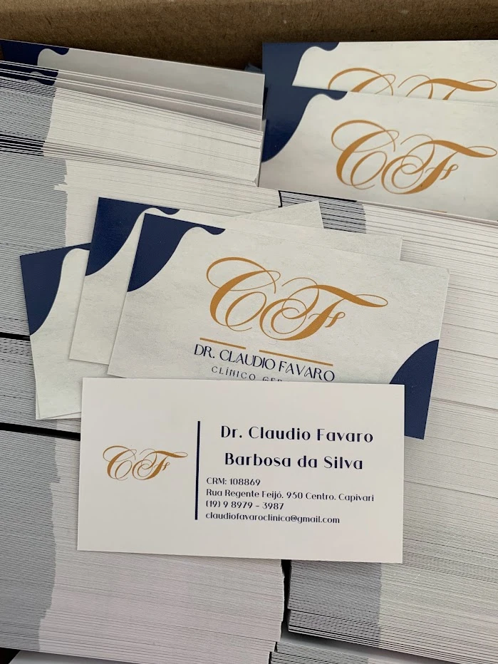 Cartão de Visita Verniz Total