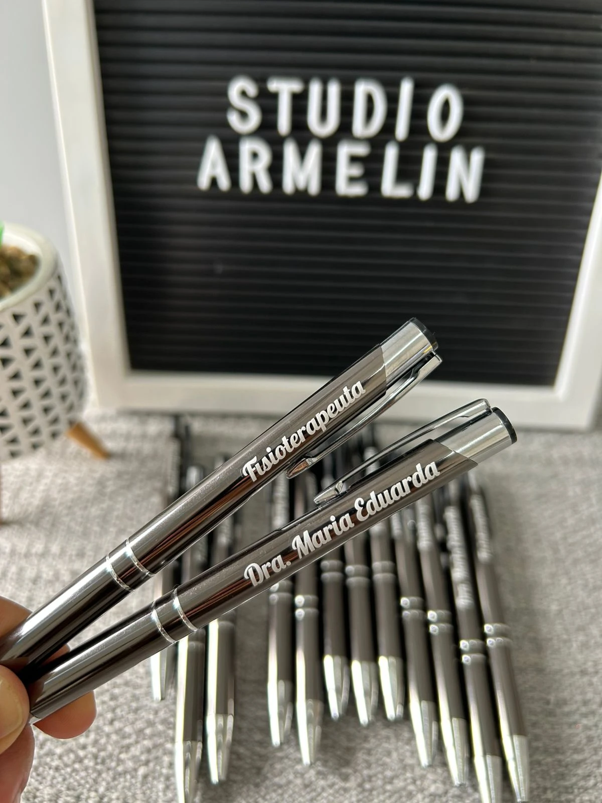 Caneta de Metal Chumbo Personalizada à Laser