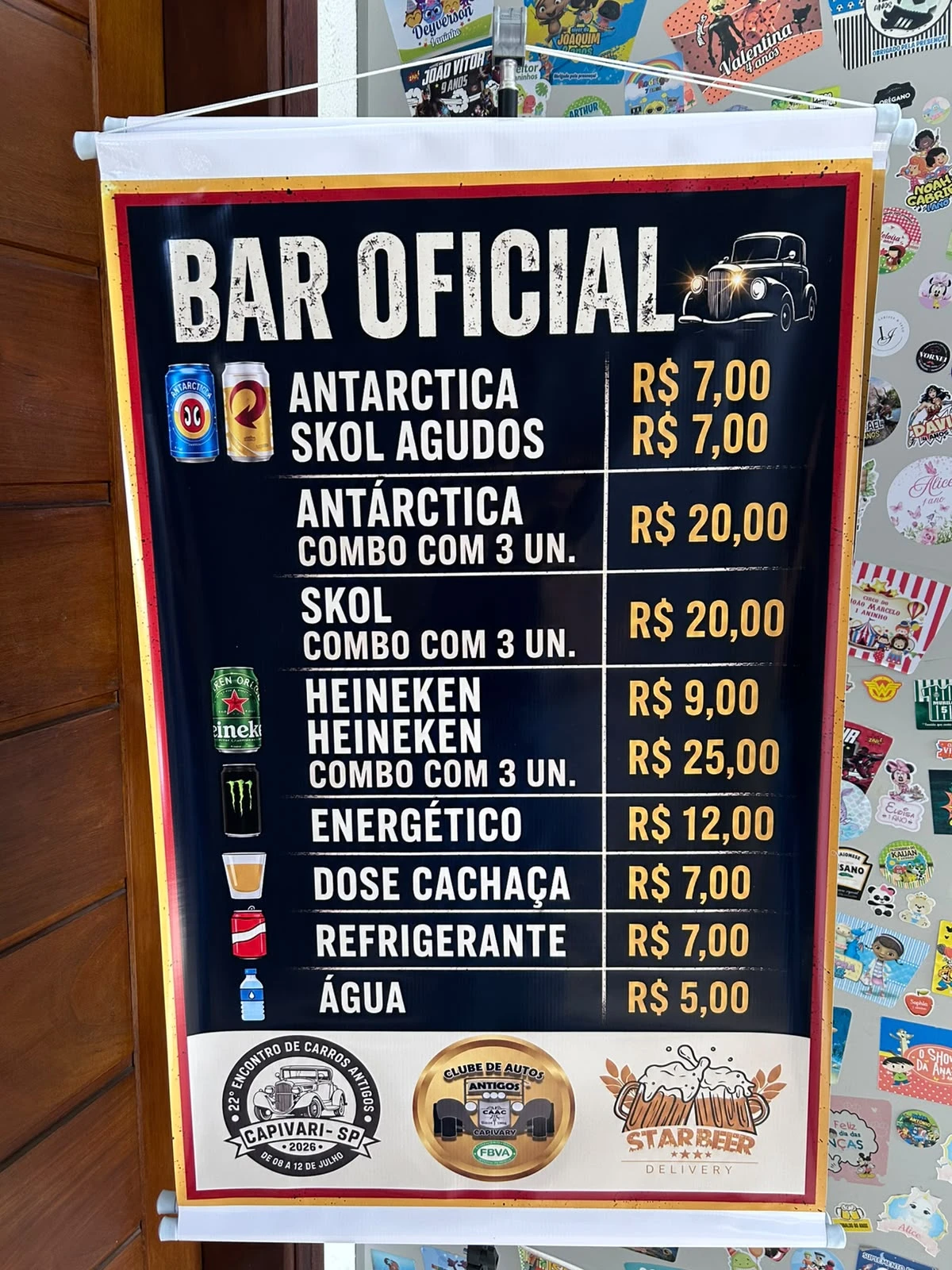 Banner em Lona 90x60cm