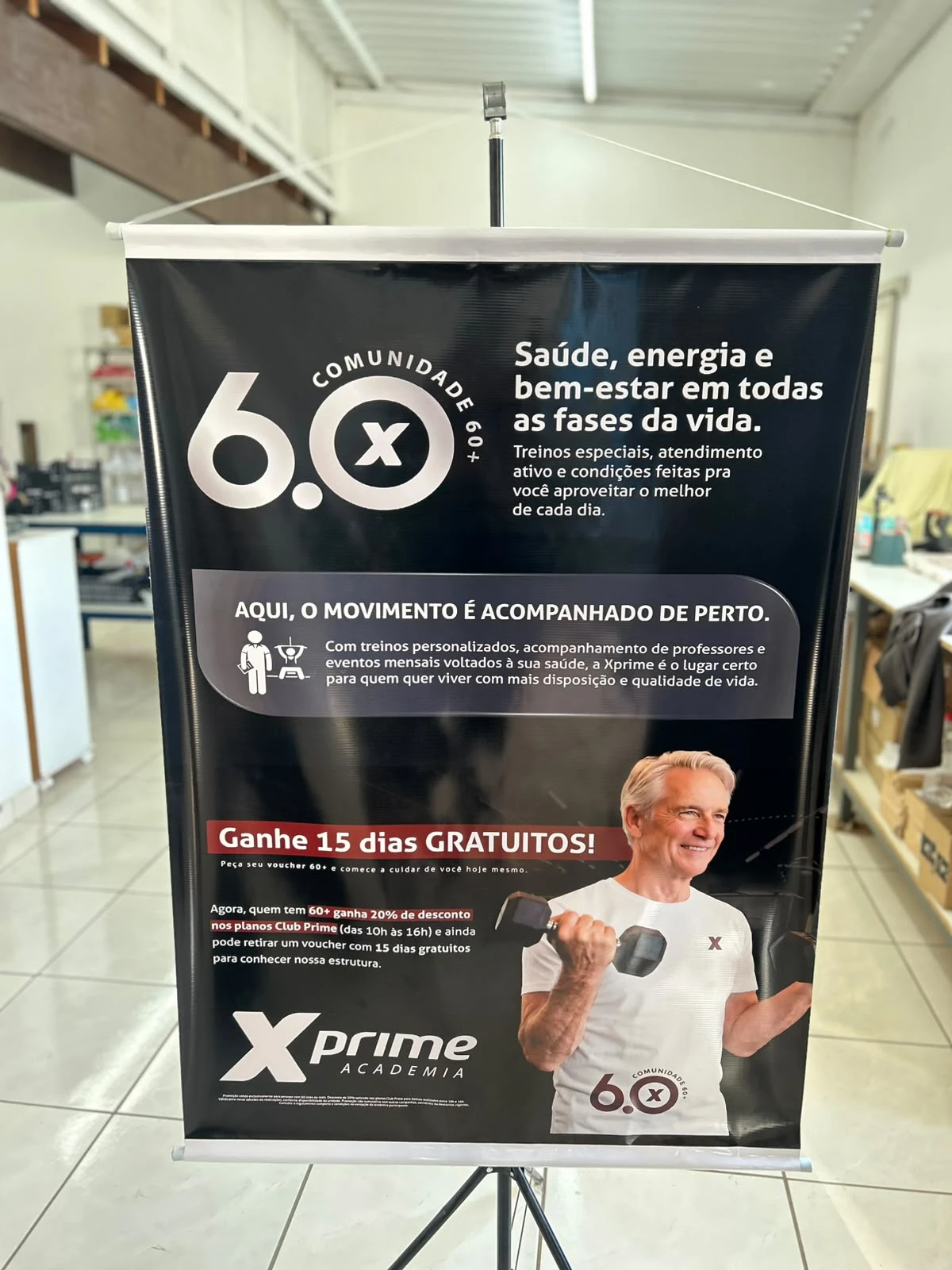 Banner em Lona 120x90cm