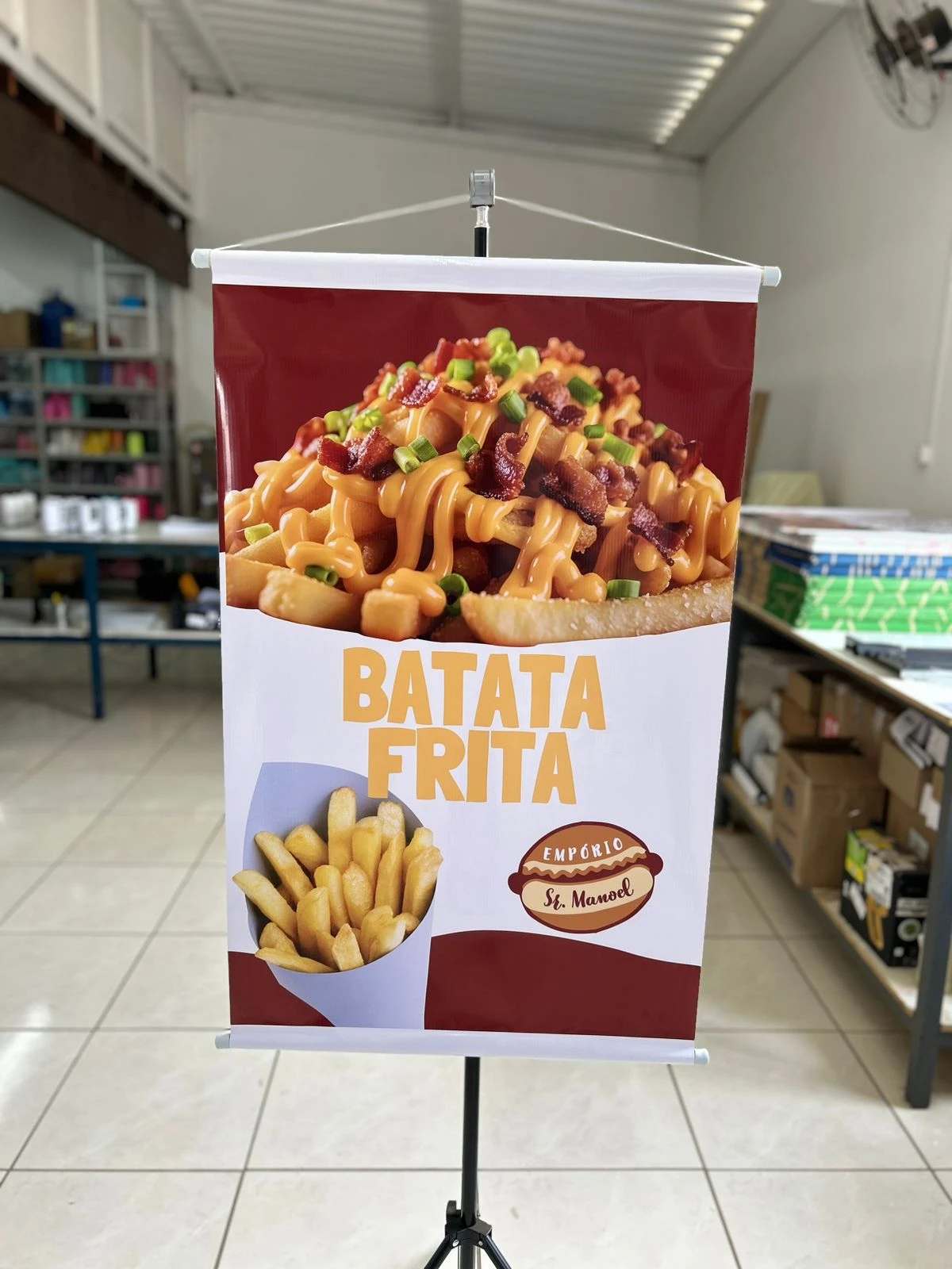 Banner em Lona 90x60cm