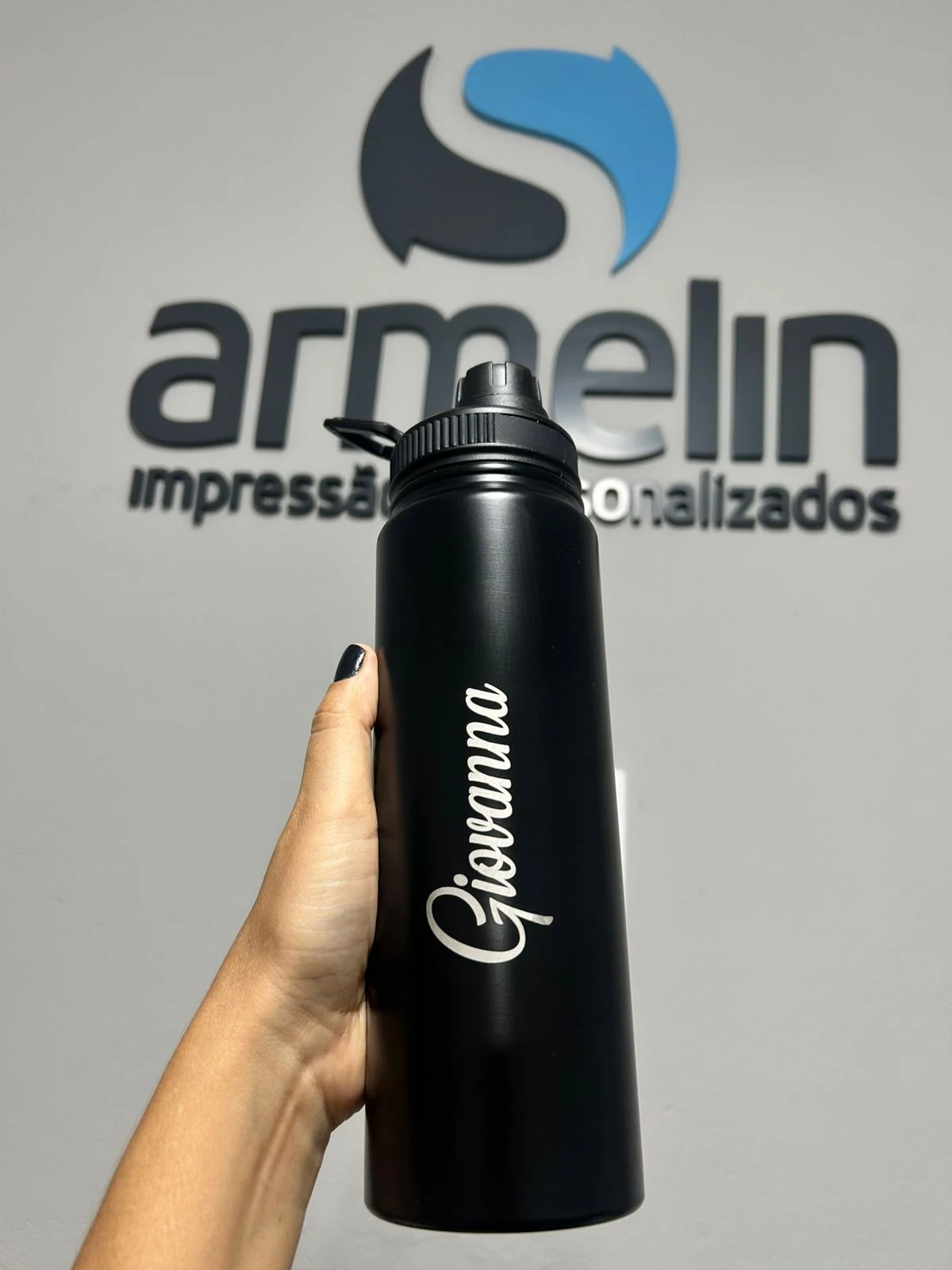 Garrafa Térmica 800ml Gravação Laser
