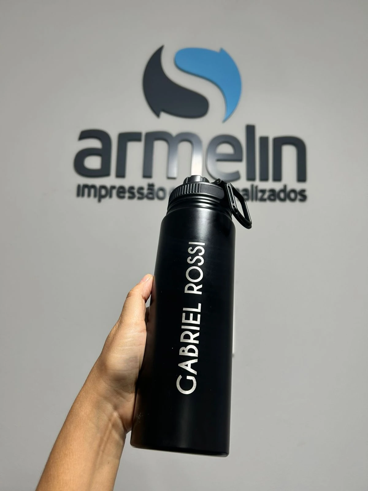 Garrafa Térmica 800ml Gravação Laser