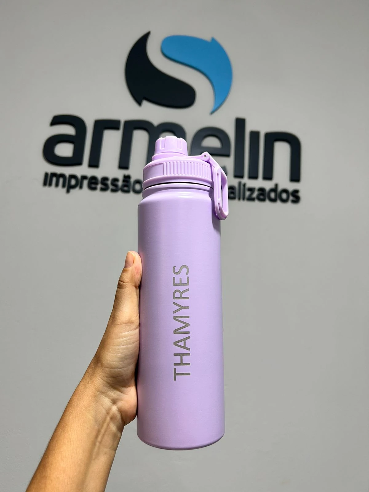 Garrafa Térmica 800ml Gravação Laser