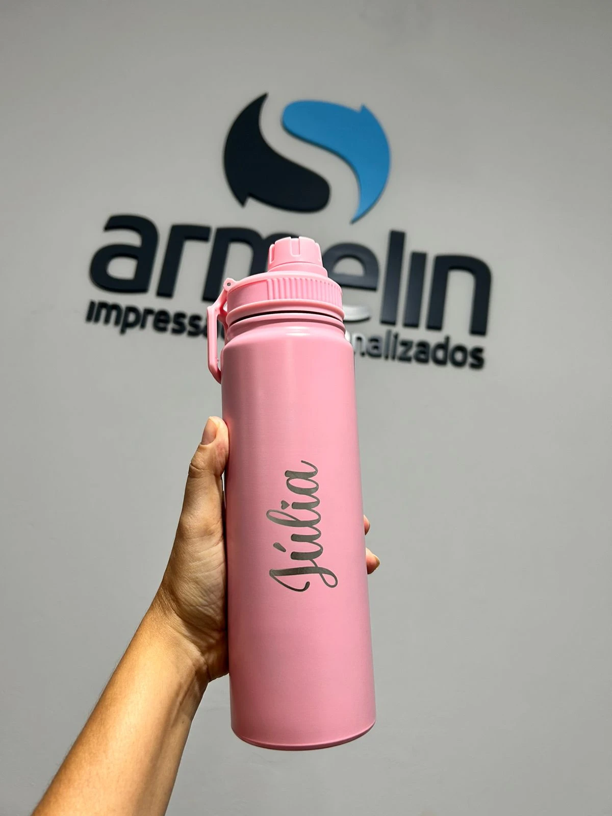 Garrafa Térmica 800ml Gravação Laser