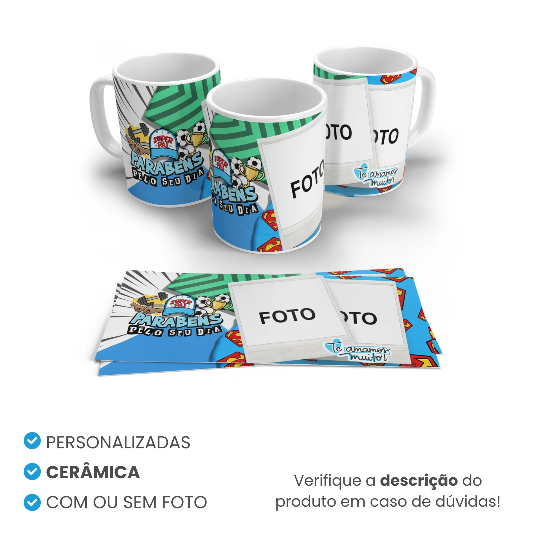 Caneca de Cerâmica Tradicional Personalizada Mod 7