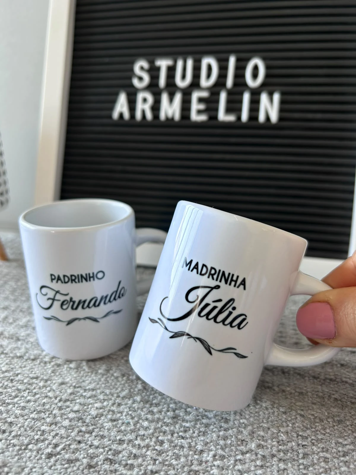 Xícara de Cerâmica Personalizada 90ml